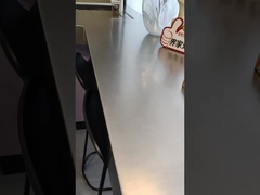 스테인리스 스틸 책상과 함께 Fadior 발코니 저장 캐비닛