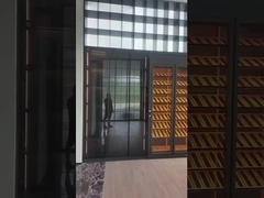 전체 벽 스테인리스 스틸 와인 캐비닛